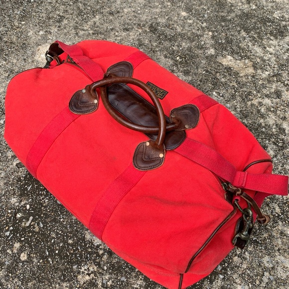 POLO RALPH LAUREN Canvas Leather Weekender Bag - Picture 3 of 7